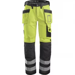 Snickers Workwear Snickers Handwerkerhose, Hi-vis Gelb/marine, Herren -Snickers Workwear Verkäufe 7100 10