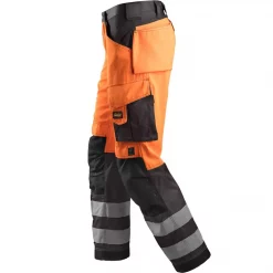 Snickers Workwear Snickers Handwerkerhose, Orange/Grau Melange, Herren -Snickers Workwear Verkäufe 7101 30