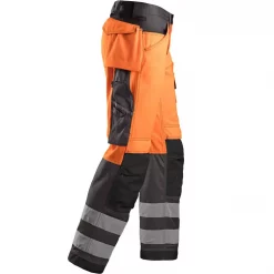 Snickers Workwear Snickers Handwerkerhose, Orange/Grau Melange, Herren -Snickers Workwear Verkäufe 7101 40
