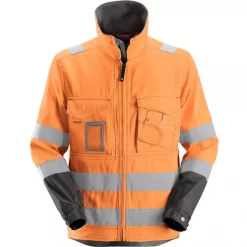 Snickers Workwear Snickers Arbeitsjacke, Orange/Grau Melange, Herren
