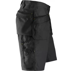 Snickers Workwear Snickers Canvas+ Handwerkershorts, Schwarz/Schwarz, Herren -Snickers Workwear Verkäufe 7198 40