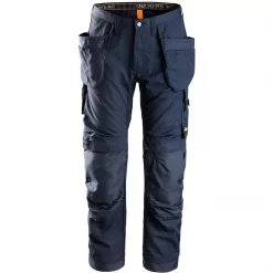 Snickers Workwear Snickers Handwerkerhose AllroundWork Denim Mit Hängetaschen, Marine, Herren