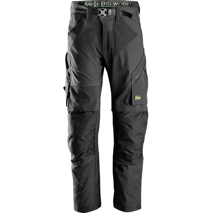 Snickers Workwear Snickers FlexiWork Arbeitshose, Stahlgrau/Schwarz, Herren 11 Snickers Workwear Snickers FlexiWork Arbeitshose, Stahlgrau/Schwarz, Herren – Bild 9
