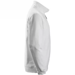 Snickers Workwear Snickers Sweatshirt Mit Kurzem Reißverschluss, Weiß, Herren, Chili Red -Snickers Workwear Verkäufe 91746 40