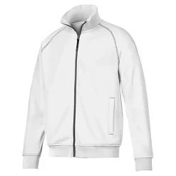 Snickers Workwear Snickers Sweatjacke / Cardigan, Weiß, Herren, Weiß