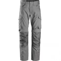 Snickers Workwear Kansas Arbeitshose, Grau, Herren