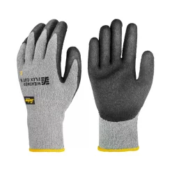 Snickers Workwear Snickers Flex Schnittschutzhandschuhe Cut B, Steingrau/Schwarz, Zubehör & Sicherheit